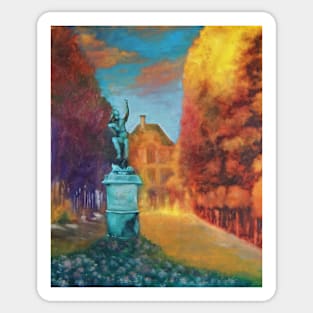 Luxembourg gardens, Paris Sticker